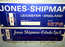 sales  JONES--SHIPMAN 1076 utilisé
