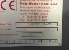 sales  MOLLART LD4-500-Drillsprint utilisé